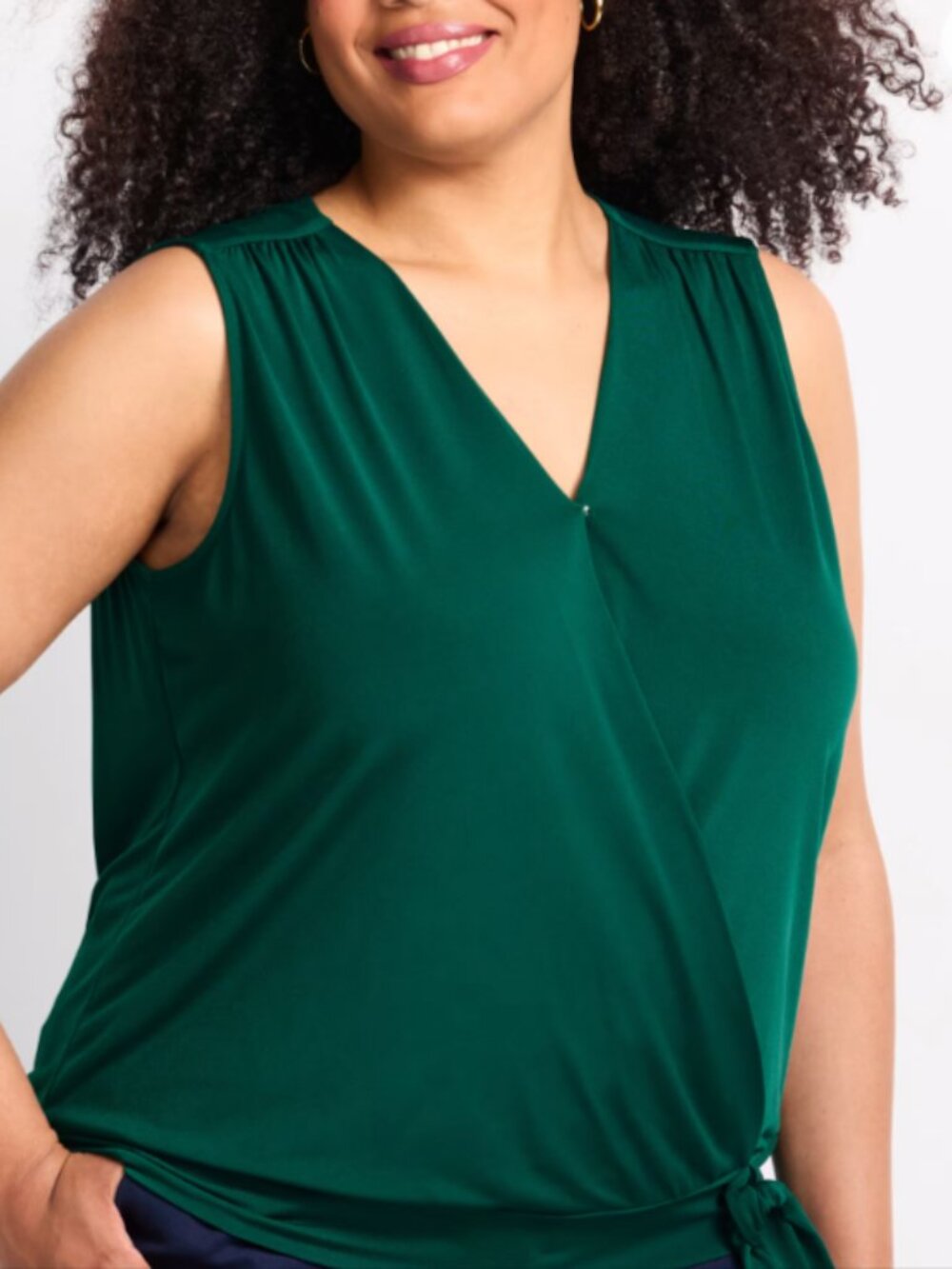 Stitch Fix - Montgomery Post Elena Sleeveless Tie Detail Knit - XXL